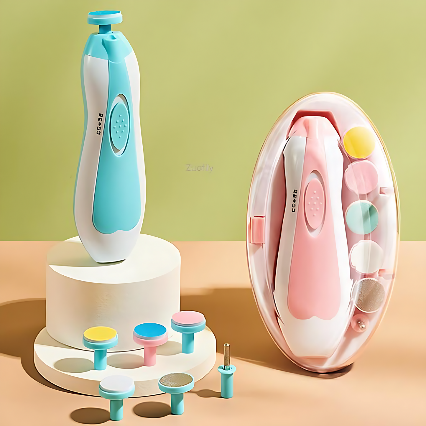 Electric Baby Nail Trimmer || Premium LED Baby Nail Trimmer Set